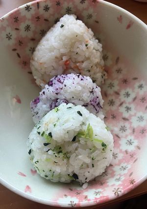 オガタ家　3色おにぎり-レシピのメイン写真
