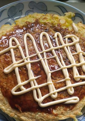 主食になるお好み焼き-レシピのメイン写真
