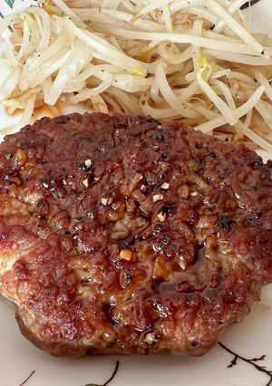 挽肉そのままハンバーグ-レシピのメイン写真