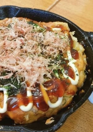 材料5つ！簡単お好み焼き-レシピのメイン写真