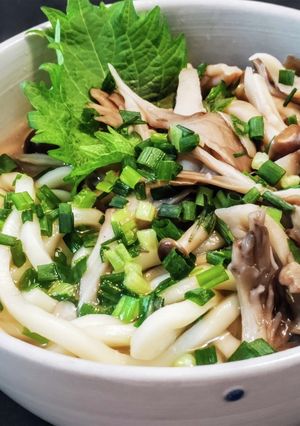 たっぷりキノコのウマウマ塩うどん-レシピのメイン写真