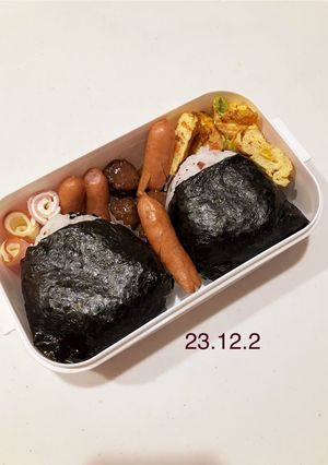 男子中学生のお弁当 243@試合弁当-レシピのメイン写真