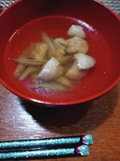 鶏もも肉とゴボウのおすまし-レシピのメイン写真
