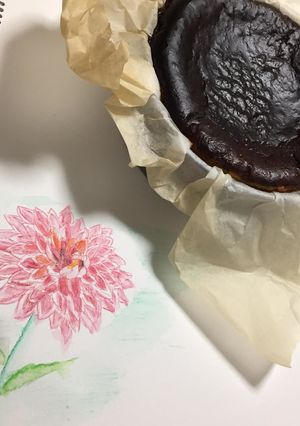 本格的でも超簡単！バスク風チーズケーキ-レシピのメイン写真