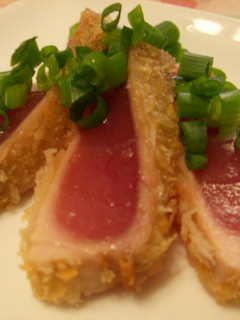 マグロの刺し身 フライ仕立て-レシピのメイン写真