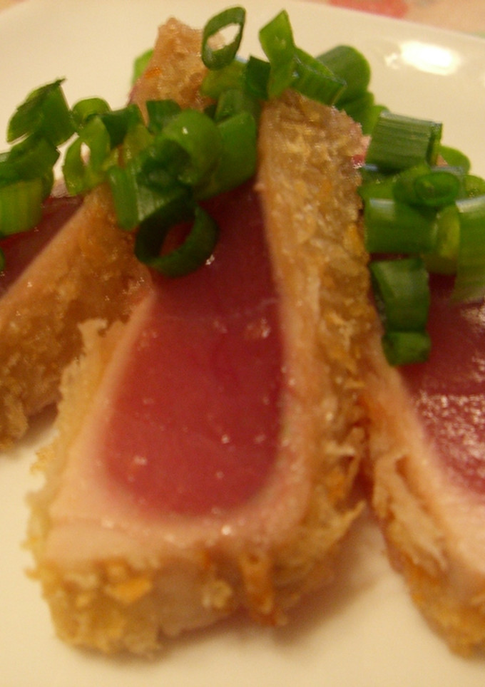 マグロの刺し身　フライ仕立て-レシピのメイン写真