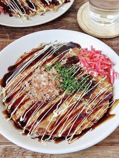 ☆簡単☆お好み焼き風もやし焼き-レシピのメイン写真