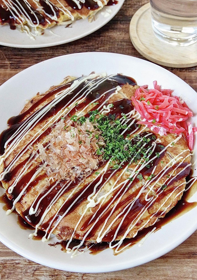☆簡単☆お好み焼き風もやし焼き-レシピのメイン写真