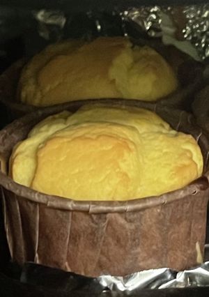 卵を使ったふわふわ米粉カップケーキ-レシピのメイン写真