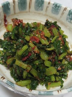 大根葉の梅ごまおかか和え-レシピのメイン写真