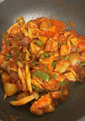 まるでレストラン！鶏肉のトマト煮-レシピのメイン写真