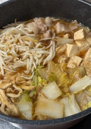 白菜と豚バラの味噌鍋-レシピのメイン写真
