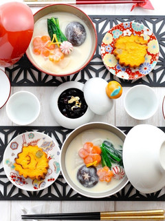 豆乳味噌のまろやかお雑煮~柚子仕立て~-レシピのメイン写真