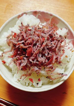 梅しばとちりめんじゃこのソフトふりかけ-レシピのメイン写真