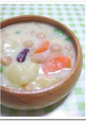 お豆入りクリームシチュー♪-レシピのメイン写真