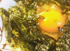 玉子かけごはん●ふりかけ＆韓国海苔-レシピのメイン写真