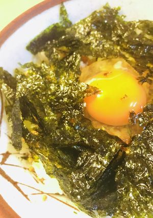 玉子かけごはん●ふりかけ＆韓国海苔-レシピのメイン写真