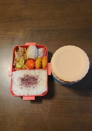 中学生女子弁当2023/12/11-レシピのメイン写真