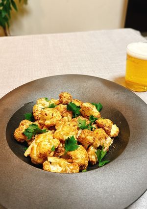 ダイエットに！カリフラワーオープン焼き-レシピのメイン写真