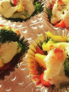 ブロッコリーのミニグラタン☆Xmas☆-レシピのメイン写真