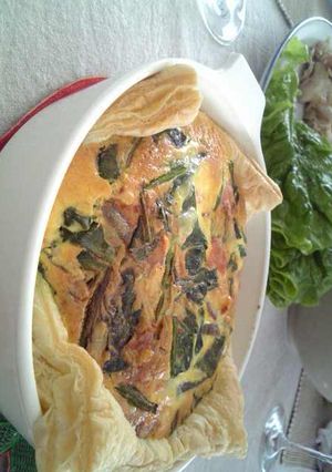 超好評☆混ぜて焼くだけふわふわキッシュ-レシピのメイン写真