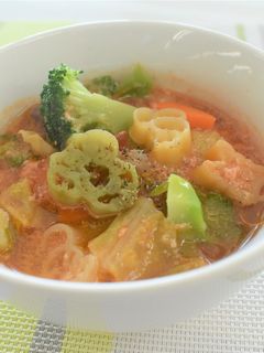 トマト豆乳スープ-レシピのメイン写真