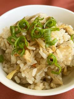 鶏肉の生姜炊き込みご飯】#炊飯器#炊き込みご飯#体ぽかぽか