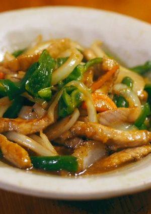 豚肉とピーマンの味噌炒め♪-レシピのメイン写真