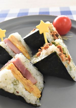一口カットおにぎり-レシピのメイン写真