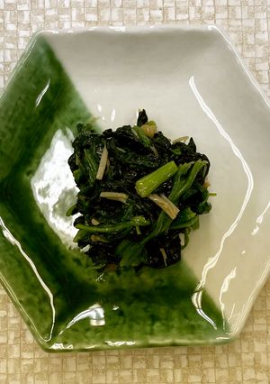 【幼児食】ほうれん草のなめたけ和え-レシピのメイン写真