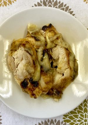 【幼児食】鶏肉ののりチーズ焼き-レシピのメイン写真