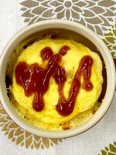 【幼児食】マグカップオムレツ-レシピのメイン写真