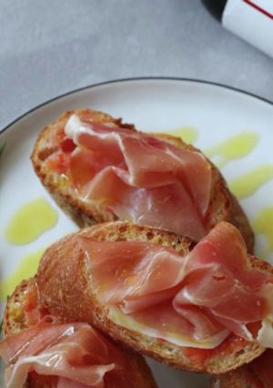 スペイン産オリーブオイルのパンコントマテ-レシピのメイン写真