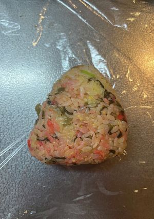 高菜ツナチャーハンおにぎり-レシピのメイン写真