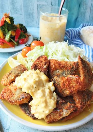 ひと口鯵フライ☆甘酒タルタルソース-レシピのメイン写真