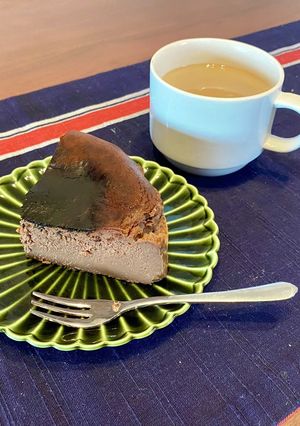 バスク風チョコチーズケーキ-レシピのメイン写真