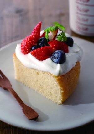 スポンジケーキ-レシピのメイン写真