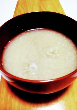 蓮根団子汁-レシピのメイン写真