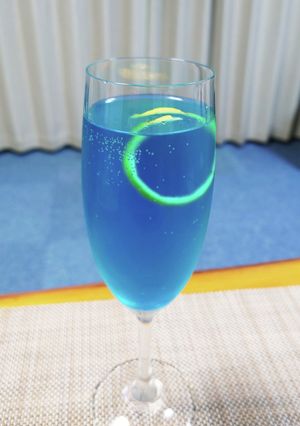 モクテル シャンパンブルース-レシピのメイン写真