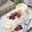 クリームチーズのブッシュドノエル