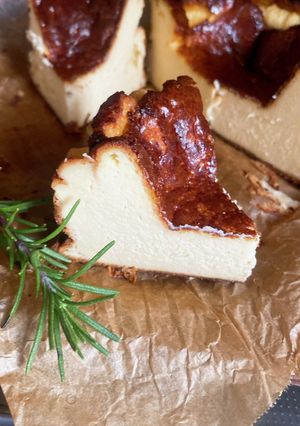 米粉バスクチーズ-レシピのメイン写真