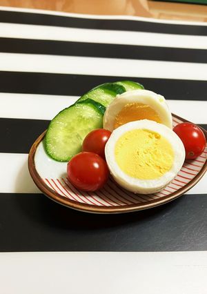茹で卵の白だし漬け ビニール袋で簡単味玉-レシピのメイン写真