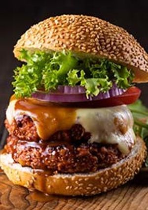 ヴィーガン＆ヘルシーハンバーガーパティ-レシピのメイン写真