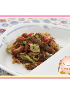 たべまる給食 切干しだいこんのソース炒め-レシピのメイン写真