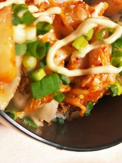 爆速ギョーザキムチ丼-レシピのメイン写真