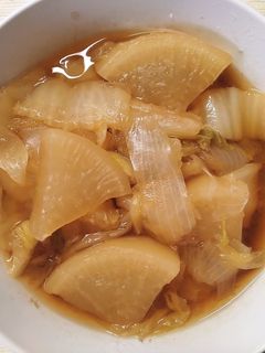 簡単!作り置き 大根と白菜 玉ねぎの煮物-レシピのメイン写真