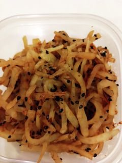 大根おかかごま油炒め-レシピのメイン写真