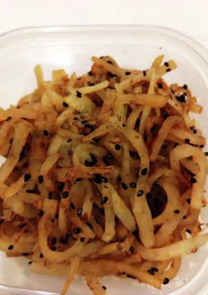 大根おかかごま油炒め-レシピのメイン写真