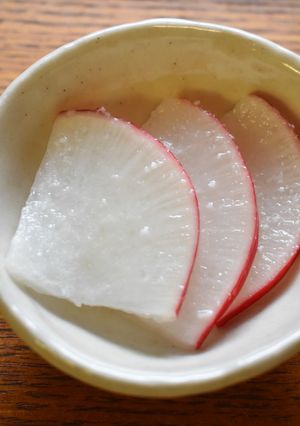 塩麹で大根の浅漬け-レシピのメイン写真