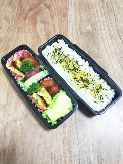 早起き苦手母さんの中学男子弁当 覚書17-レシピのメイン写真
